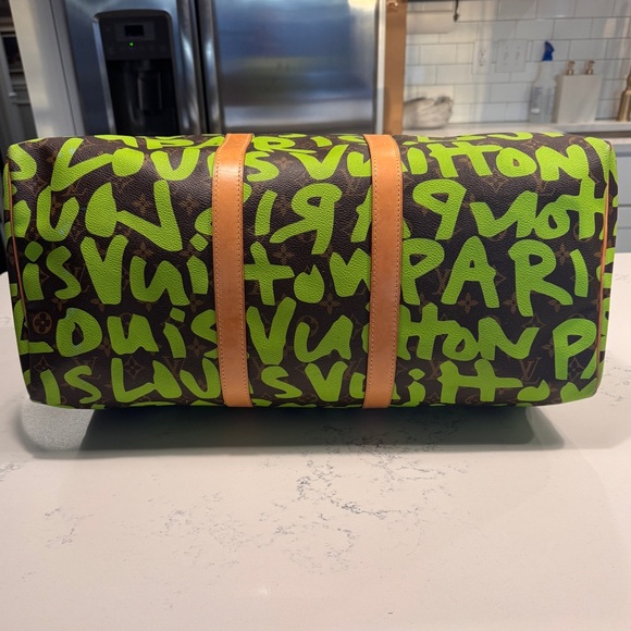 Louis Vuitton Graffiti Stephen Sprouse Keepall 50 Green - Picture 9 of 16